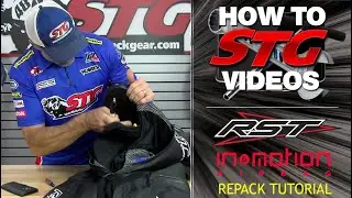 How To Repack In & Motion's Airbag Replacement Inflator Cartridge In RST Race Suits