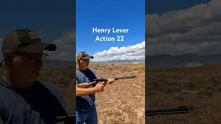 Desert fun with Henry Lever Action 22.