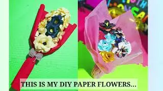 DIY Paper Flower | Paper Flower Making | Artistiku Studio