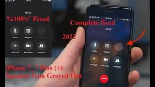 iPhone 7 & iPhone 7+ Speaker Not Working When Making Calls, Voice Memos Not Working Solution 2022