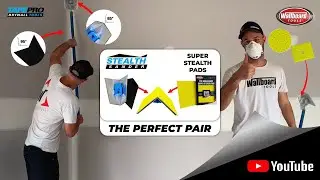 How to Use The Tapepro Stealth Sander & Wallboard Super Stealth Pads