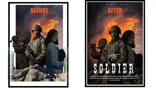 Photoshop CC Tutorial | Graphic Design | Movie Poster Design