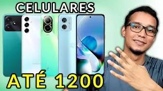 TOP 4 CELULARES ATÉ 1200 REAIS EM 2024 [MARÇO]