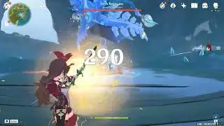 2. Bunny girl gets Physical with ice plant | Genshin Impact