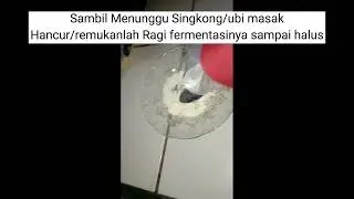 Praktikum Percobaan Bioteknologi Pembuatan tape singkong