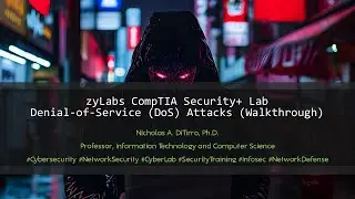 zyLabs - Denial-of-Service (DDS) Attacks (Walkthrough)