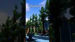 New Year's city in Minecraft #shorts #newyear #minecraft #minecraftshorts #minecraftbuilding #mine