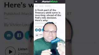End of stocks - What is a yield curve inversion? #investing #stocks