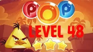 Angry Birds POP Bubble Shooter (Stella POP) - Level 48