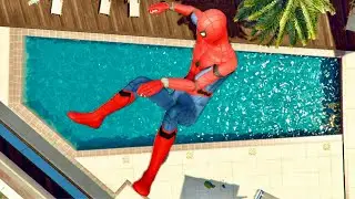 GTA 5 Spiderman Ragdoll Fails – Epic Jumps & Funny Moments Ep 23