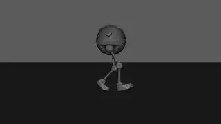 Walk cycle animation in Maya