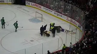 Laval Rocket's Josiah Didier and Abbotsford Canucks' Chase Stillman get into a scary fight 10/17/25