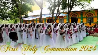 First Holy Communion at Jhunmur Parish  /Pehla Param Prasad #2024