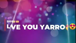 #kinemasterediting  Love you yrro | WhatsApp status 😍|  sumit Goswami song