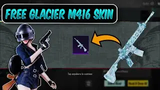 Today New Redeem Code BGMI | How to Get FREE M416 Glacier Skin in Bgmi | New Trick 2024