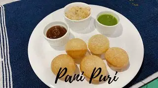 Pani Puri Recipe | How To Make Pani Puri | Pani Puri Masala | Chutney |
