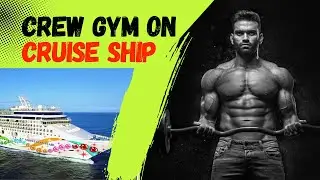 Crew Gym on Cruise Ship || Norwegian SUN Ship