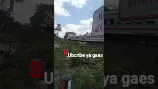 KERETA MELINTAS DIPERLINTASAN