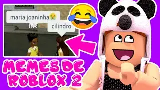 REAGINDO A MEMES DE ROBLOX  2😂