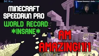 FIRST SPEED RUN!! IM THE BEST?!?