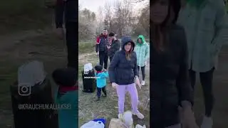 На природе