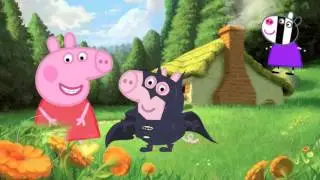 Peppa Pig Frozen Spider Man Batman George