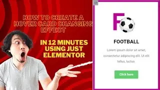 HOVER CARD EFFECT USING ELEMENTOR PRO IN JUST 12 MINUTES.
