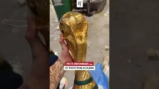 Peta 🇮🇩 di Trofi Piala Dunia