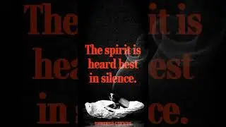 Silence… 👁️🪞🩸 #fypシ゚ #fypシ゚viral #fyp #peace #quotes #life #love #divine #silence #poetry #shorts