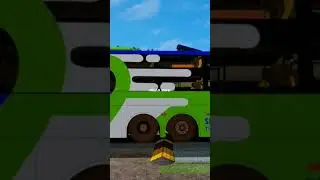 Volvo bus on speedbraker 😍 