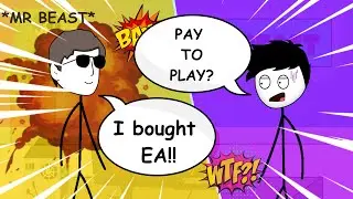 What if mr beast buys ea | When a gamer owns mr beast's life