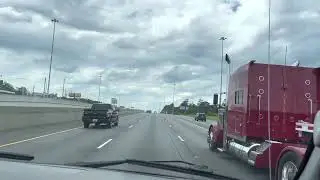 Driving on I75 Macon Georgia