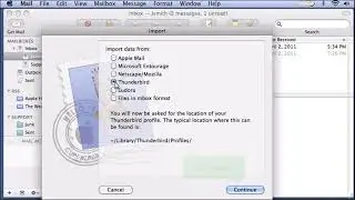 Apple Mail import