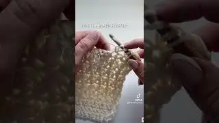 Mixed Cluster Crochet Stitch #shortsfeed #crochetshorts #crochetpattern #shortsviral #shorts  #short