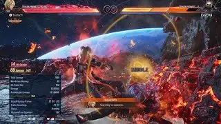 TEKKEN 8 Leo CH KNK 4 Wall carry Combo