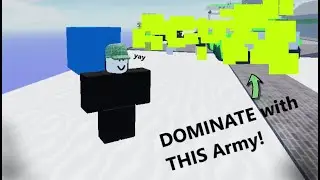 (READ DESC) The REAL Best Army in Noob Army Tycoon - Roblox
