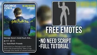 [NEW!] Free Emotes | (Full Tutorial, No Need Script) •UNPATCHABLE•