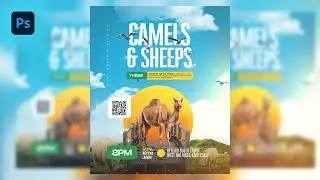 Creative Church Flyer Design in Photoshop
