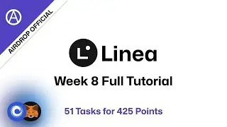 Linea Voyage Week 8 | DeFi Week | Possible Airdrop | 51 Tasks Full Guide Tutorial 🪂