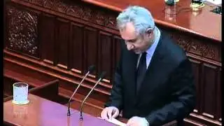Излагање на пратеникот Љупчо Димовски, генерален секретар на СПМ (01.12.2014)