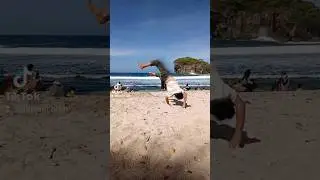detik² merekam wisatawan tiba tiba terjungkal #shortsviral #slowmotion