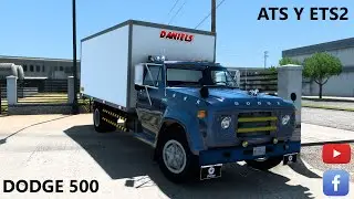 Descargar Dodge 500 para American Truck Simulator Y Euro truck Simulator 2 Version 1.46-1.47