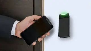 Считыватель Matrix-VI (мод. NFC K Net). Установка программы на телефон. Проход по смартфону.