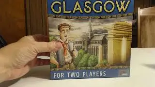 GLASGOW Board Game Unboxing Lookout Games