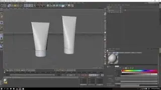 Cinema 4d Modelling Cream Tube