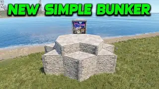 NEW SIMPLE BUNKER In Rust 2024 / Rust Base Design