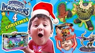 CHRISTMAS MORNING 2016 SKYLANDERS IMAGINATORS PRESENTS HAUL! Crash Bandicoot Villain Unboxes Wave 3!