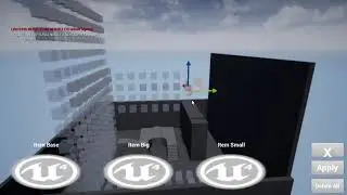 UE4 InGame actor placement Using Gizmo