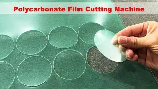 0.25MM Polycarbonate Film Knife Cutter | TPU, PET, PVC, PC Plastic Sheet Cutting Machine