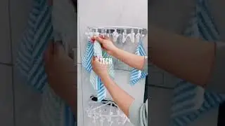 Mini Clothes Hanger Clip.#shots #homedecor #clotheshanger #clothesclip ##hanger #smartgadgets